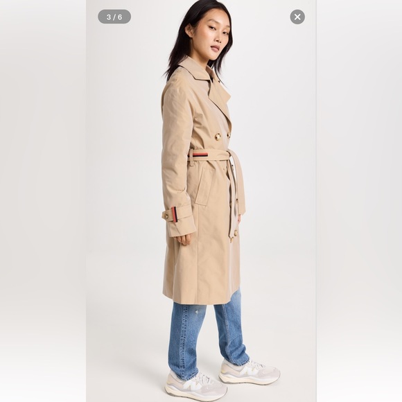 NWT! KULE The Rox Trench in Color Khaki - Picture 3 of 9